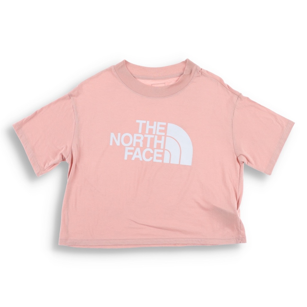 The North Face Pink Cropped T-Shirt